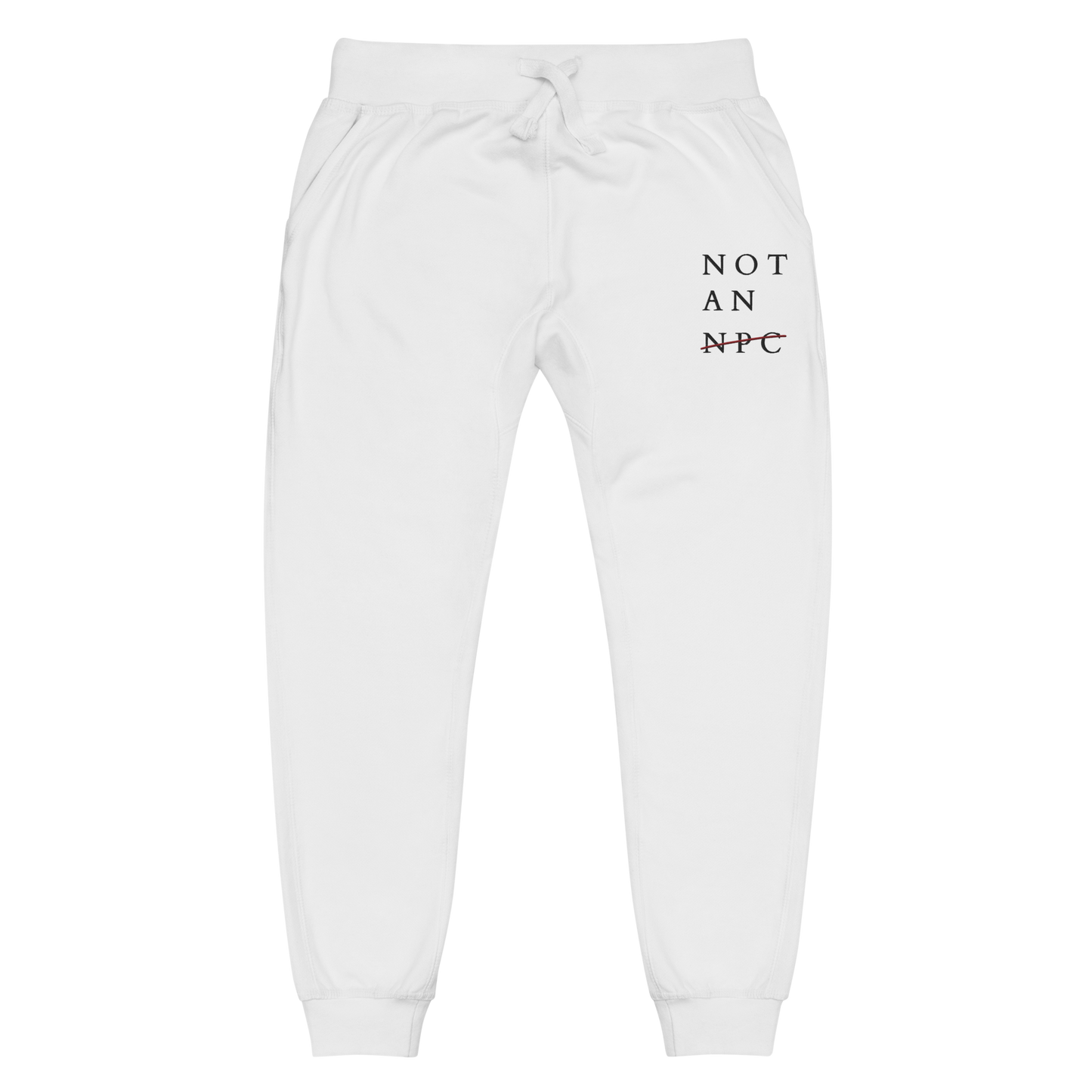 NOT AN NPC SWEATPANTS